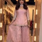 Premium Light Pink Frendy Silk 3-Piece Dress with Sequin & Zari Embroidery