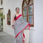 KPW 403 Premium Design Cotton Wear Off-White Saree